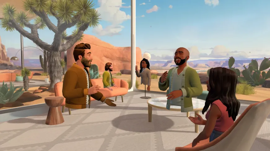 Microsoft Teams відтепер підтримує зустрічі у 3D та VR — платформа Mesh офіційно у роботі
