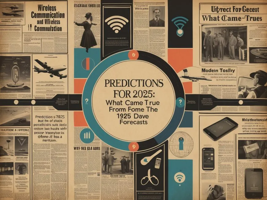 Предсказание на 2025 год: сбывшееся по прогнозам 1925 года