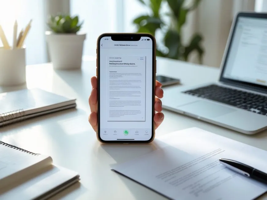 Як ефективно сканувати документи в WhatsApp