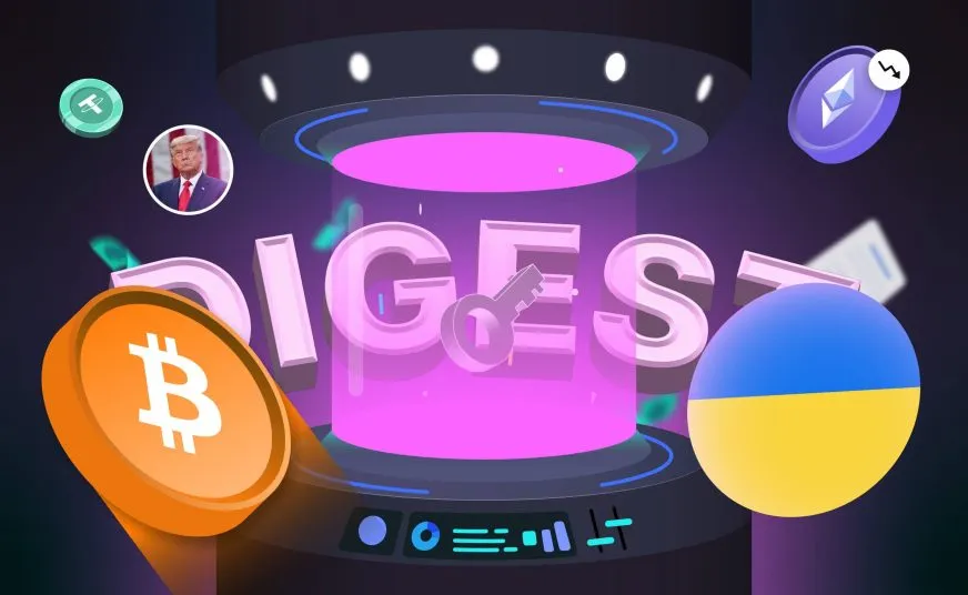 Біткоїн на оптимістичному злеті, Ethereum капітулює, Трамп та криптокорупція в Україні