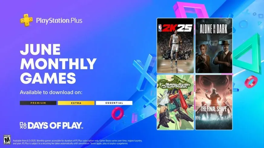 Бесплатные игры PS Plus в июне 2025 года: новые релизы и дополнения