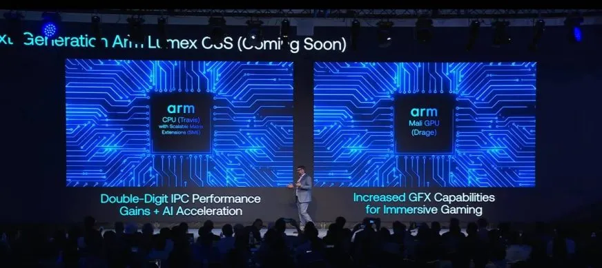ARM Travis: нове ядро з підвищенням інструкцій за такт у Dimensity 9500