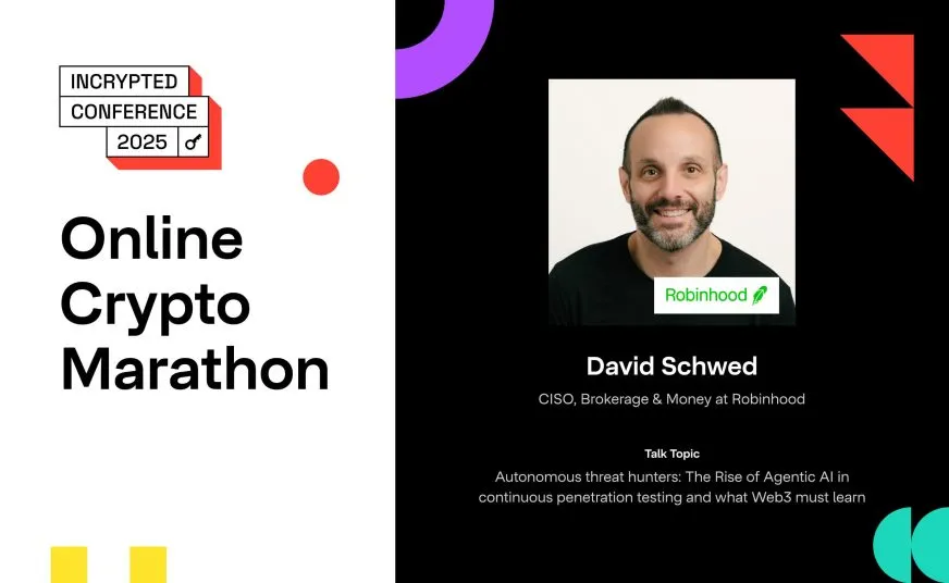 CISO Robinhood попередив про автономні ШІ-атаки на Web3 під час Incrypted Marathon 2025