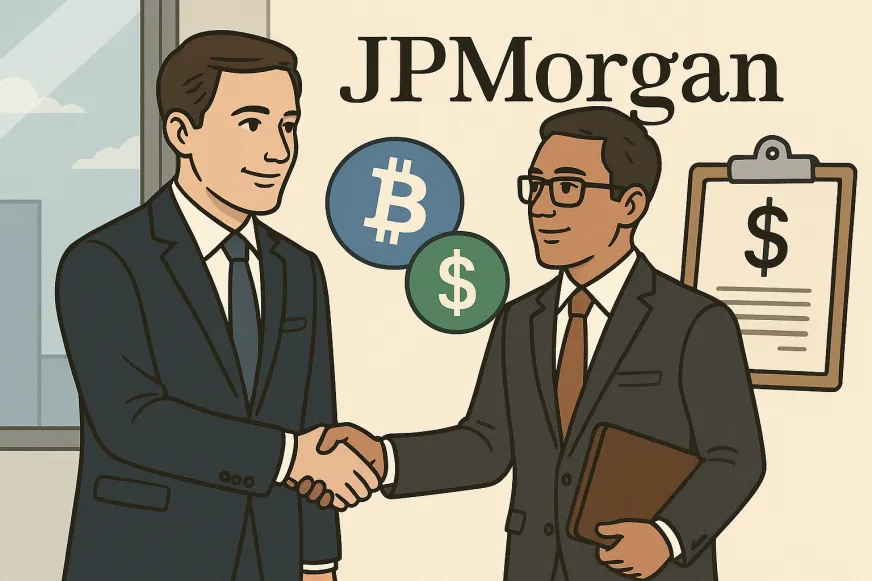 JPMorgan планирует запуск кредитов под залог криптовалют в 2026 году