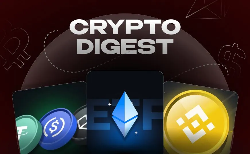 Головні події крипторинку: рекорди Ethereum, стейблкоїни, токенізація та зростання BNB
