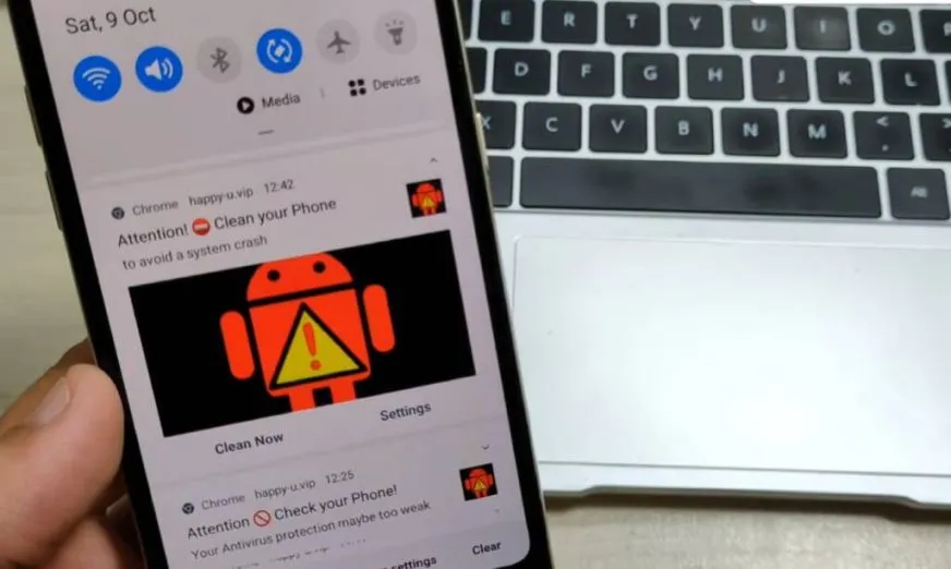 Основні ознаки зараження Android-пристрою шкідливим програмним забезпеченням
