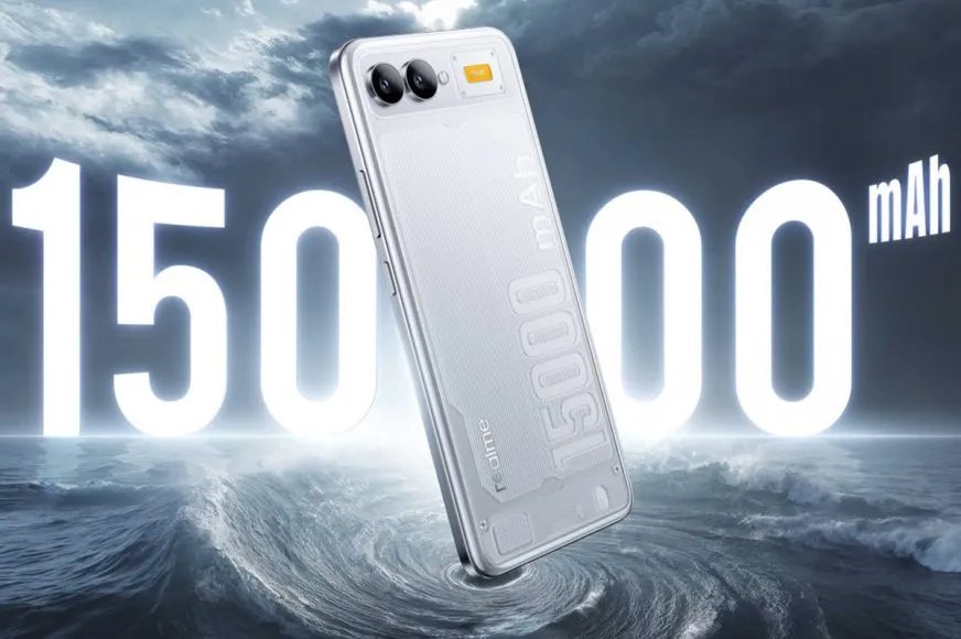 Realme представила смартфони з акумулятором 15 000 мАг і трьома системами охолодження