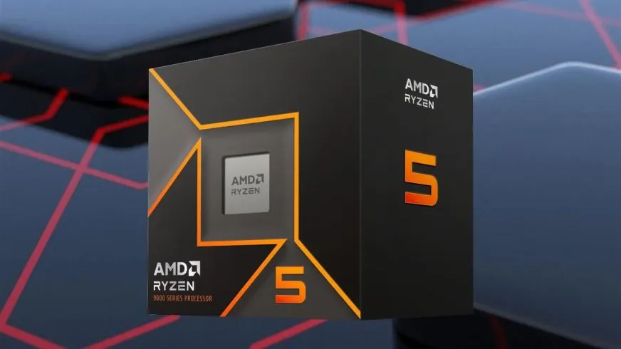 AMD анонсировала бюджетный процессор Ryzen 5 9500F на архитектуре Zen 5