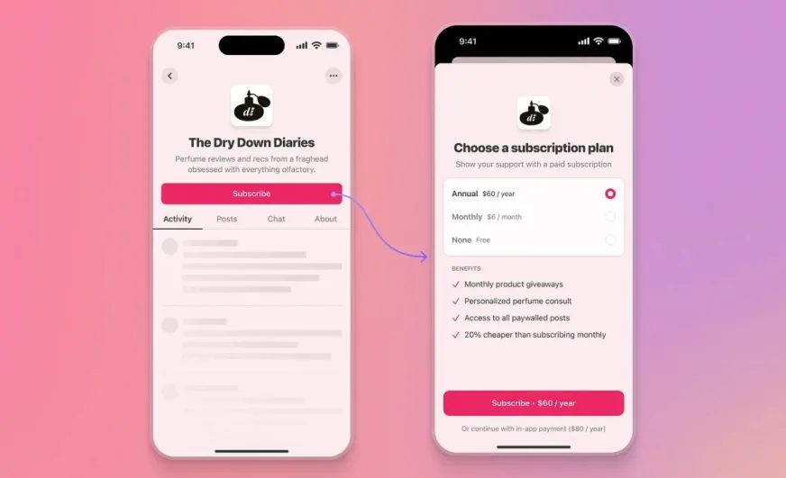 Substack дозволив авторам у США продавати підписки напряму через веб на iOS
