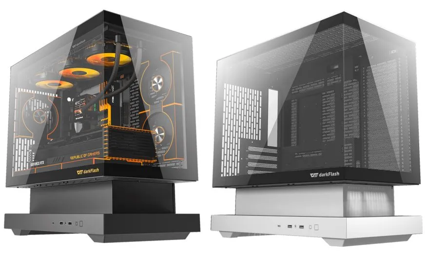 Корпус darkFlash Floatron F1: расширенное охлаждение и простая установка компонентов