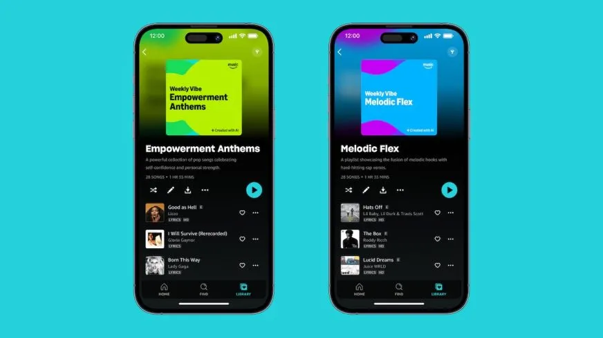 Amazon Music запустила AI-функцію Weekly Vibe для персональних плейлистів щопонеділка