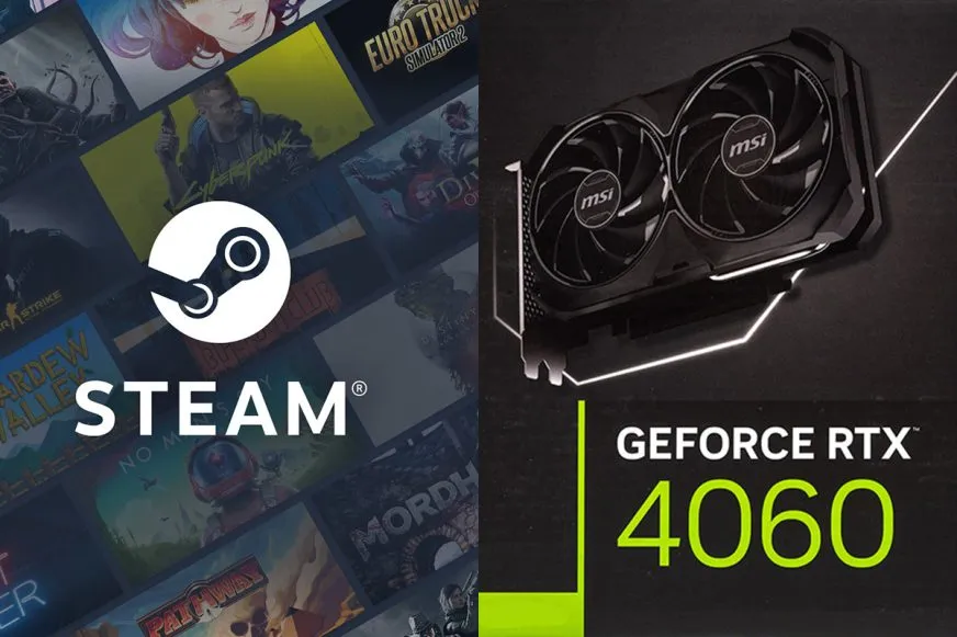 NVIDIA RTX 4060 возглавляет рейтинг Steam, 32 ГБ становятся стандартом, Intel укрепляет позиции