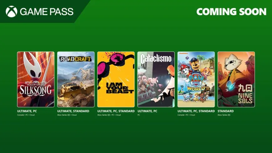Ігри, які з’являться та залишать Xbox Game Pass у вересні 2025 року