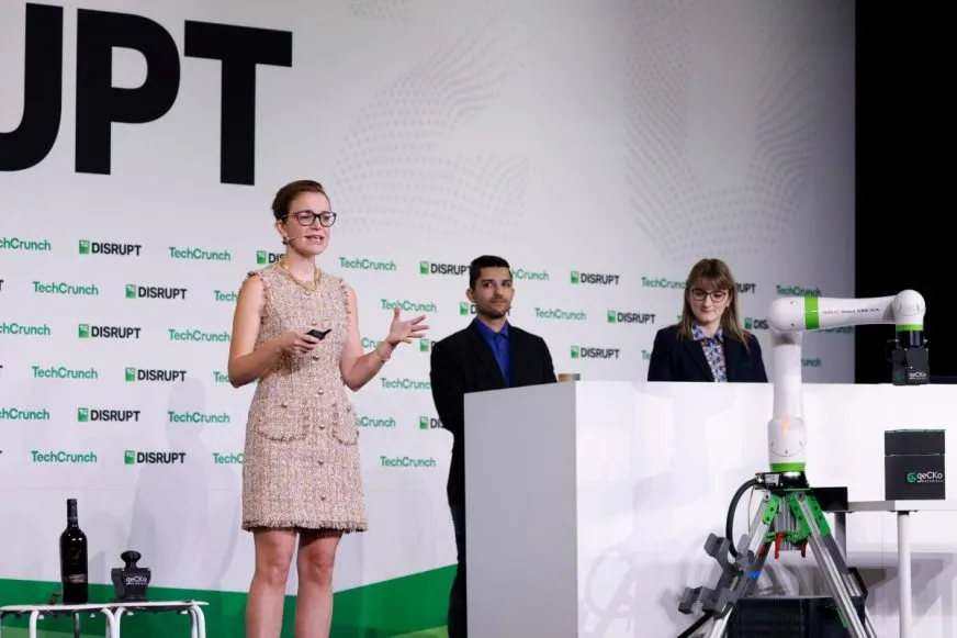 GeCKo Materials презентувала чотири інноваційні продукти з сухим клеєм на Disrupt 2024