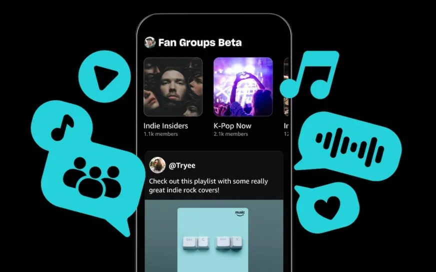 Amazon Music запускает Fan Groups в Канаде: совместное прослушивание и общение пользователей
