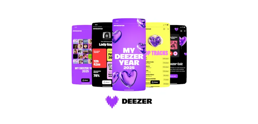Deezer презентував «My Deezer Year 2025» — річний огляд з новою інтерактивністю