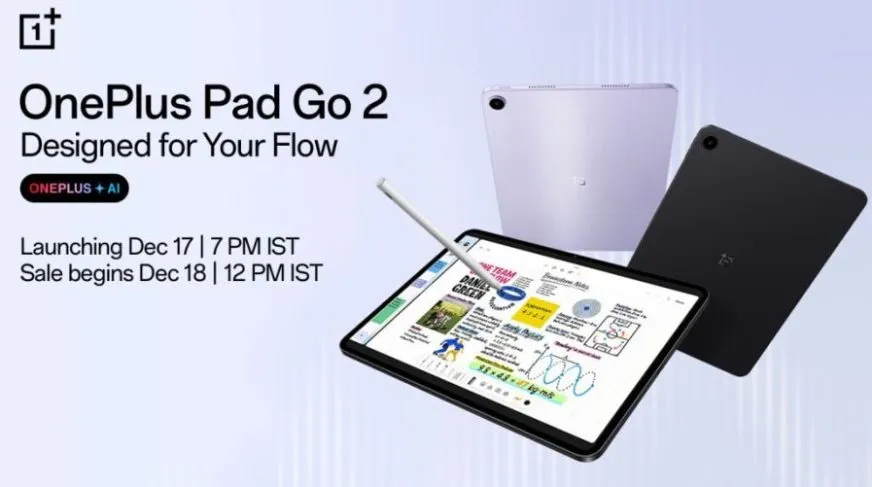 OnePlus Pad Go 2: характеристики, дата виходу та особливості дизайну