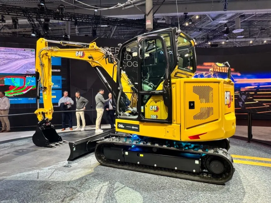 Caterpillar внедряет искусственный интеллект Nvidia в строительную технику