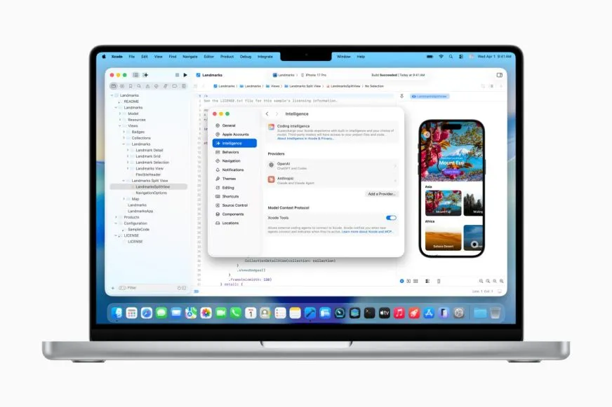 Apple інтегрувала агентні інструменти Anthropic та OpenAI у Xcode 26.3