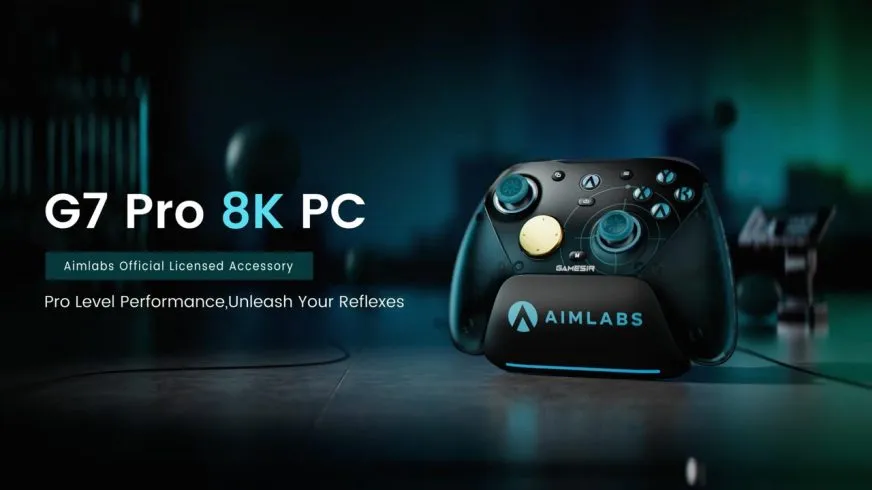 GameSir G7 Pro 8K PC Aimlabs Edition: новий геймпад для кіберспорту з частотою 8000 Гц