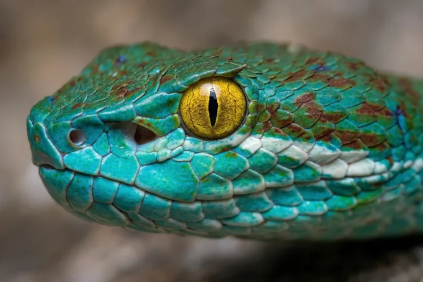 Вчені відкрили новий вид смарагдової змії Trimeresurus ciliaris у печерах Камбоджі