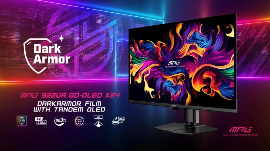 MSI представила нові ігрові монітори з QD-OLED та AI-захистом панелі