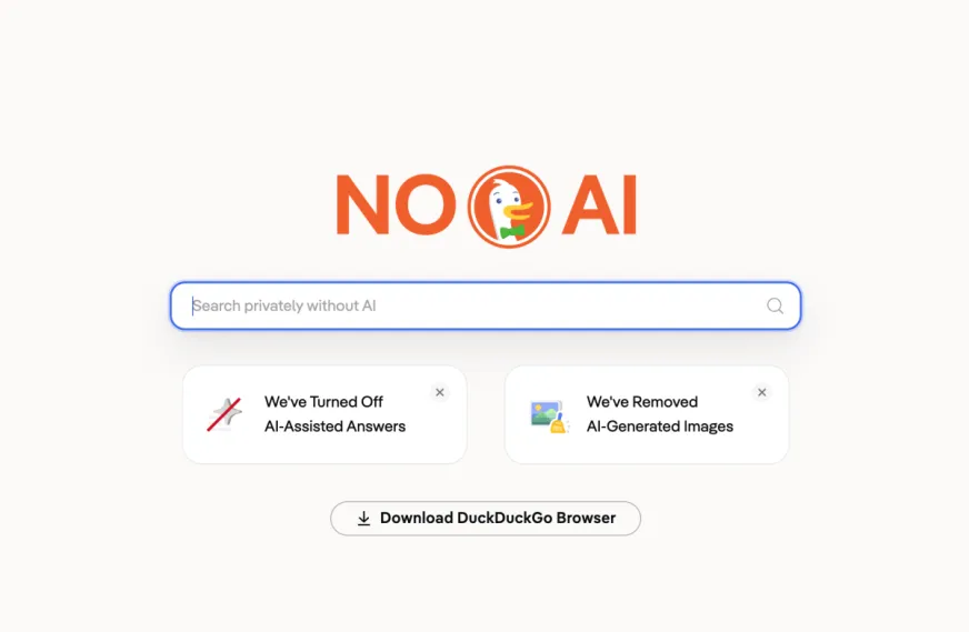 Установки DuckDuckGo выросли на 30% после внедрения AI-поиска Google