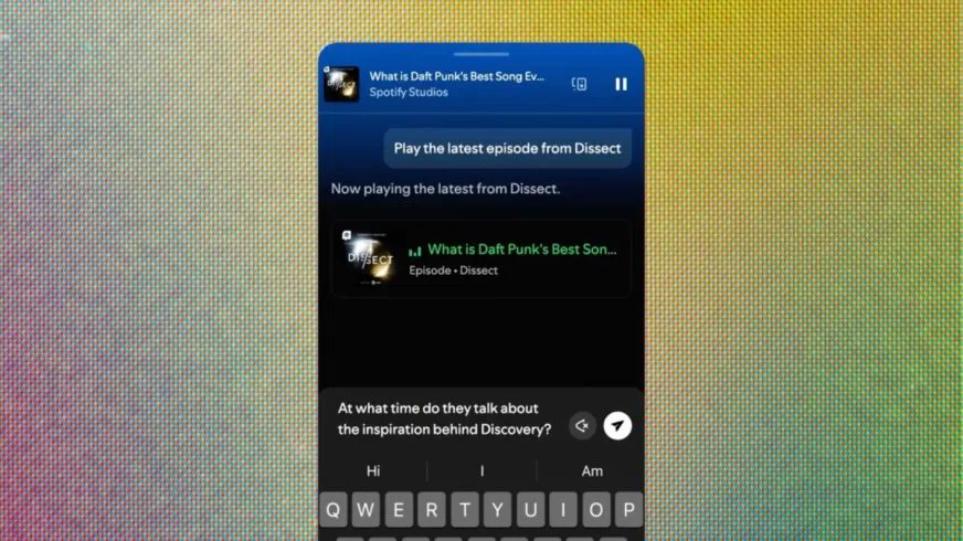 Spotify інтегрував функції AI для створення подкастів, Q&A та персональних брифінгів