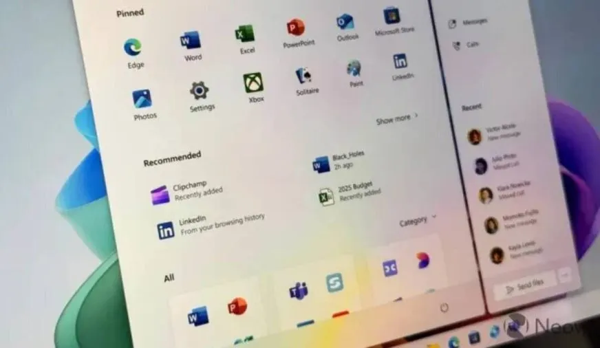 Microsoft оновить меню «Пуск» у Windows 11: нові функції та налаштування