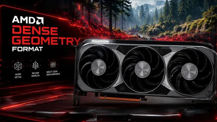 AMD представила технологію DGF для підвищення щільності геометрії у 3D-графіці