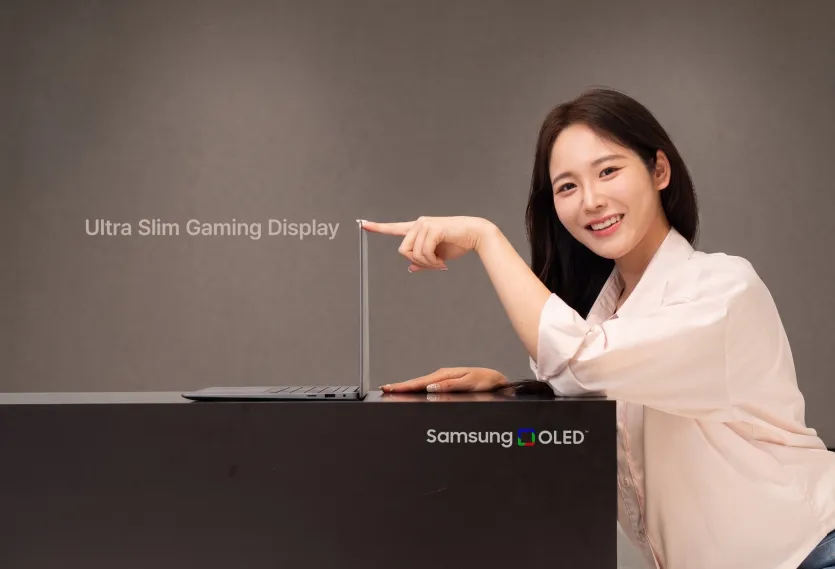 Samsung представила самую тонкую в мире OLED-панель для игровых ноутбуков с частотой 240 Гц