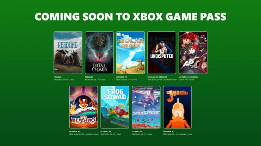 Список игр в Xbox Game Pass на июнь 2026: новинки и удаления